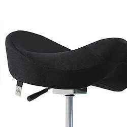 Siège de travail / tabouret de travail MOVE-TEC 3D SELLE noir hjh OFFICE