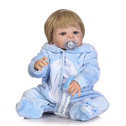 Universal Poupée bébé régénérée quai silicone souple 22/55 cm réaliste poupée jeune fille mariée. pas cher