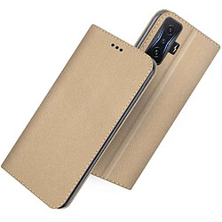 Avis Htdmobiles Housse pour Xiaomi Poco F4 GT 5G - etui coque pochette portefeuille + verre trempe - OR MAGNET