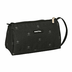 Trousse Scolaire avec Accessoires Safta California Noir 20 x 11 x 8.5 cm (32 Pièces)