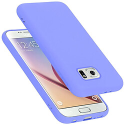 Cadorabo Coque Samsung Galaxy S6 Etui en Mauve