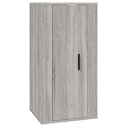 Maison Chic Ensemble de meubles TV 3 pcs pour salon - Sonoma gris Bois d'ingénierie -MN67506 pas cher