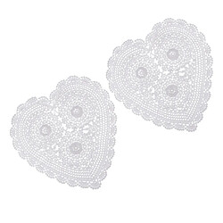 Napperon dentelle de table nappe ciselée crochet