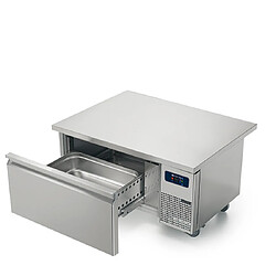 VIRTUS GROUP Soubassement freezer avec 1 tiroirs GN 2/1 h150 mm pour appareils de cuisson 900 mm, l:1200 mm- Virtus