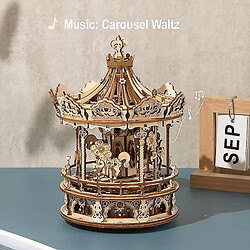 Acheter Universal Carrousel romantique puzzle jeux boîte à musique enfants jouets cadeaux