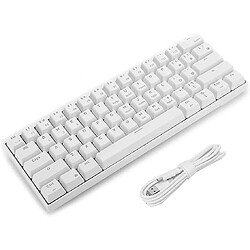 Acheter Chrono Clavier mécanique Bluetooth Filaire/sans Fil RK61, Batterie au Lithium ICP103450 intégrée, pour Tablette, téléphone(Noir)