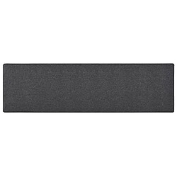 vidaXL Tapis de couloir Anthracite 50x200 cm