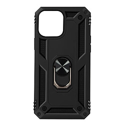 Avizar Coque iPhone 13 Pro Antichoc Hybride Bague Support Vidéo noir