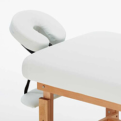 Acheter Bodyline - Healt And Massage Table de massage fixe en bois professionnel 225 cm Comfort, Couleur: Blanc