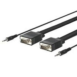 Pro VGA + Audio M - M 30 M high flexible, 1920*1200, EDID, 15pins pass-through, triple shielding