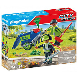 Playmobil® 71434 Agents entretien voirie avec équipement