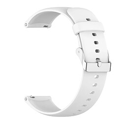 Avizar Bracelet pour Huawei Watch 3 Pro Silicone Souple Blanc