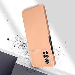 Avis Avizar Coque Xiaomi Poco X4 Pro 5G Arrière Rigide et Avant Souple rose gld