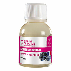 Graines Creatives Parfum pour bougie - senteur Mûre 27 ml