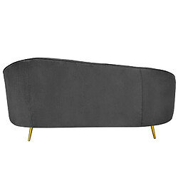 Avis Meubler Design Canapé Arrondie 3 Places Legend - Noir