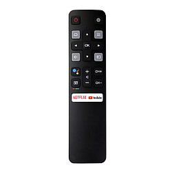 GUPBOO Télécommande TV pour Google Voice Assistant Bluetooth RC802V NETFLIX