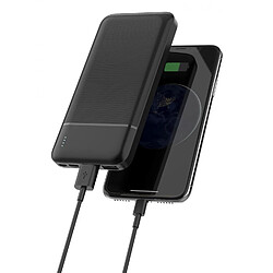 Platinet Batterie de Secours 10000mAh Élégant Lithium-Polymère Noir pas cher