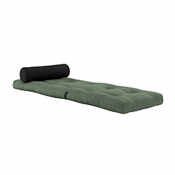 Inside 75 Fauteuil futon convertible WRAP couleur vert olive