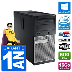 PC Dell 3010 MT G2020 RAM 16Go Disque Dur 500Go HDMI Windows 10 Wifi - Occasion