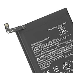 Avizar Batterie Interne pour Xiaomi Redmi Note 9 Pro 5020 mAh Compatible Remplace BN53 pas cher