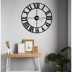 Avis DEKORY Horloge murale vintage metal 50cm