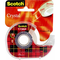 Scotch Ruban adhésif Crystal 19 mm x 25 m