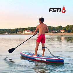 Jt2D Paddle gonflable PUNGA 10'8 - 320 x 81 x 15 cm - Stand Up Paddle avec pagaie, leash, pompe et sac de transport