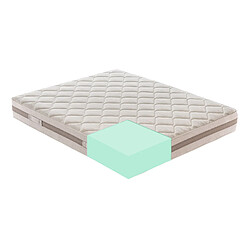 Materassi&Doghe Matelas 80x200 "Sofia" en mousse orthopédique à 11 zones différenciées