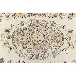 Avis Vidal Tapis de laine 279x188 beige Ultra Vintage