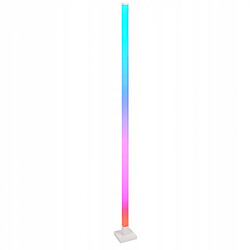 Lampe sur pied EcoLight, LED RGB, lampadaire, fonction musicale, Tuya, blanc, EC20545