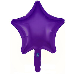 Ballon étoile violet 23 cm