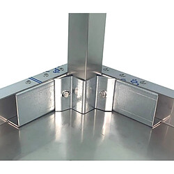 Table Centrale Inox AISI 304 - Gamme 600 - Arilex