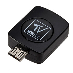 Avis Wewoo Micro USB DVB-T Récepteur de clé tuner mobile numérique dongle pour téléphone Android (noir)