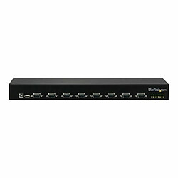 Avis STARTECH Adaptateur USB vers 8 x DB9 RS232 à montage en rack avec installation en série - USB 2.0