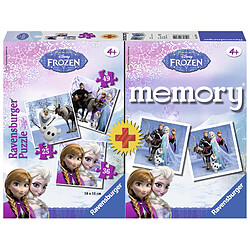 Ravensburger Boite 3 puzzles + memory Frozen