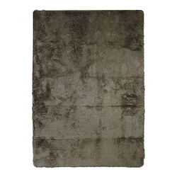 Thedecofactory NEO YOGA - Tapis lavable à base fine et souple extra doux taupe 190x290