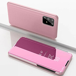 Coque Etui Rabat Miroir Rose pour Samsung S20 Little Boutik®