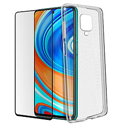 Avizar Coque Xiaomi Redmi Note 9S / 9 Pro / 9 Pro Max Film Verre Trempé