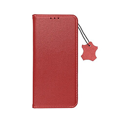 Ozzzo etui en cuir a forcell smart pro pour iphone 7 / 8 / se 2020 / se 2022 bordeaux