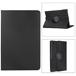 Xeptio Etui housse protection pour Samsung Galaxy TAB A9+ / Tab A9 Plus 11 pouces rotative 360 degrés noire Pochette coque