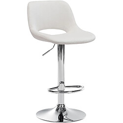 Acheter Non Tabouret de bar Camden velours chrome