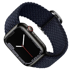 Avizar Bracelet Apple Watch 42 - 49mm Bleu Nuit