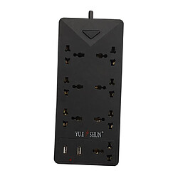 Accueil Rallonge Multiprise Avec 2 Ports USB Fiche De Sécurité Pour Smartphone