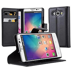 Cadorabo Coque LG L60 Etui en Noir