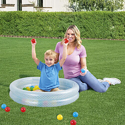 Piscine à Boules de Couleurs pour Enfants Bestway Up In & Over 90x20 cm pas cher