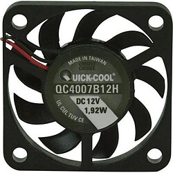 Ventilateur axial QuickCool QC4007B12H 12 V/DC 10.82 m³/h (L x l x h) 40 x 40 x 7 mm 1 pc(s)