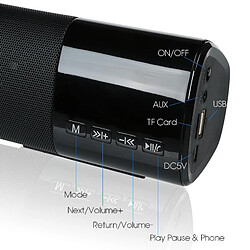 Yonis Barre De Son Bluetooth Portable 10W HIFI