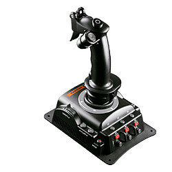 Blade FR-TEC Raptor Mach 2 Compatible PC avec levier – Capteur de mouvement électromagnétique – Bouton de déclenchement avec fonction de sécurité – Bouton chapeau 8 voies avec fonction Pov – Couleur noire