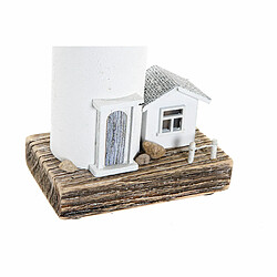 Avis Figurine Décorative DKD Home Decor Blanc Phare Maison 30 x 13 x 8 cm