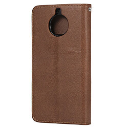 Avis Wewoo Housse Coque Pour Motorola Moto G5s Étui de protection à rabat horizontal de couleur unie avec support et fentes cartes et portefeuille et cadre photo et lanière marron